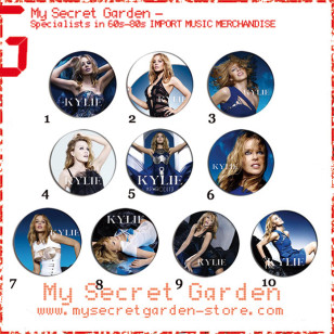 Kylie Minogue - Aphrodite Pinback Button  Badge Set 1a or 1b( or Hair Ties / 4.4 cm Badge / Magnet / Keychain Set )